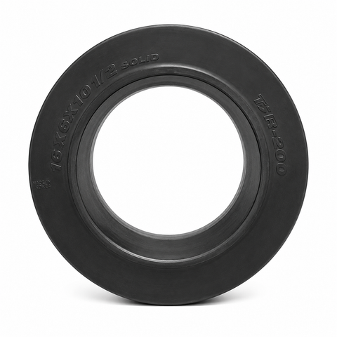  Lốp Ascendo 16x6x10-1/2 Starkus Solid Tire Black 