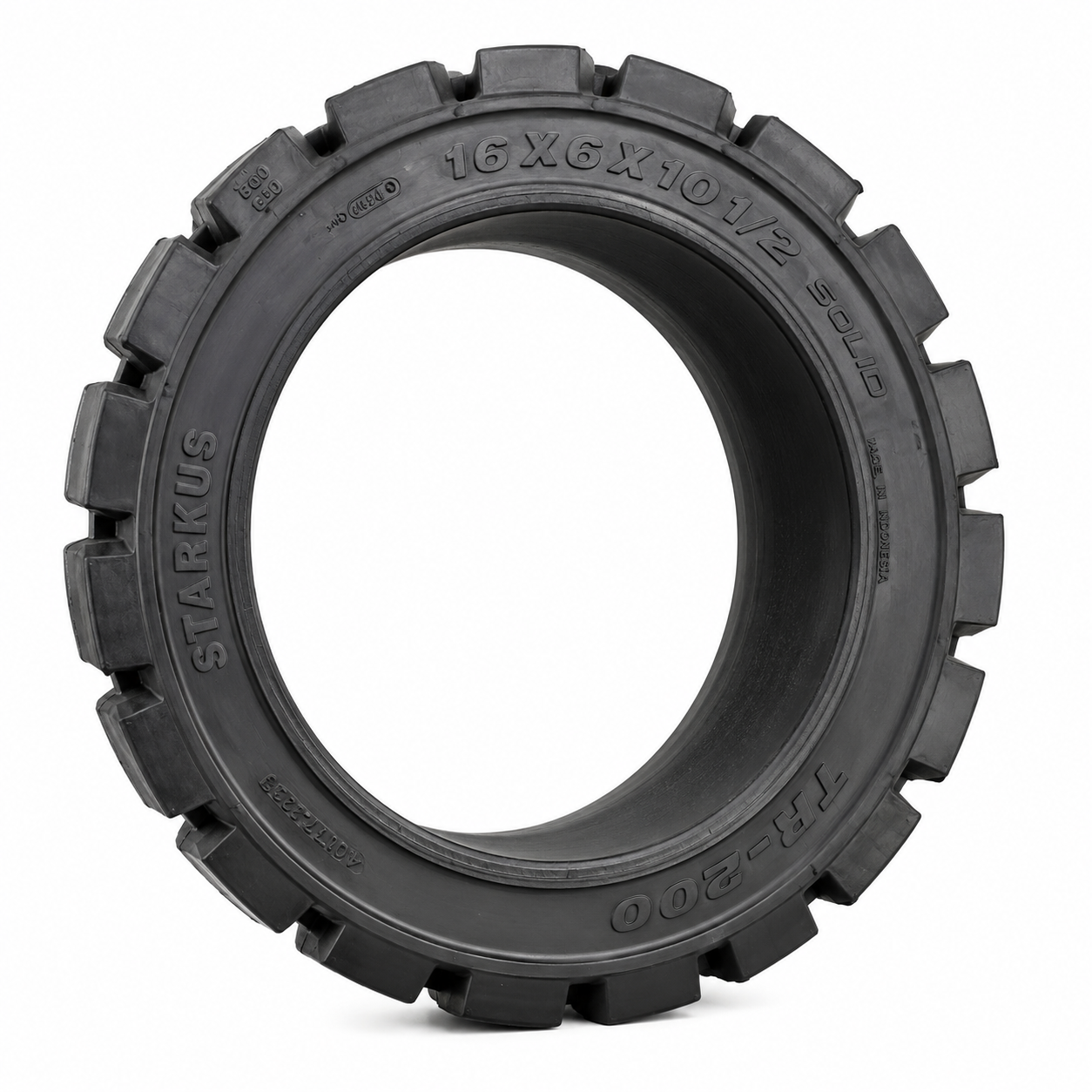 Lốp Ascendo 16x6x10-1/2 Starkus Solid Tire Black