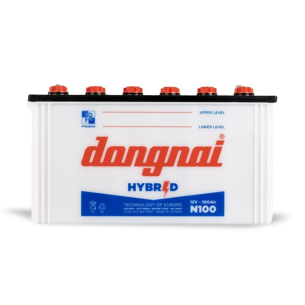 Ắc quy Xe tải Pinaco N100 - 12V - 100Ah