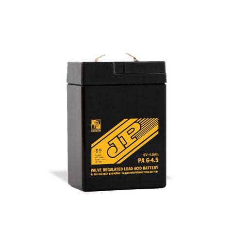  Ắc quy Đèn sạc Pinaco JP PA 6-4.5 - 6V - 4,5Ah 