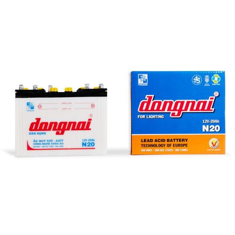  Ắc quy Dân dụng Pinaco N20 - 12V - 20Ah 