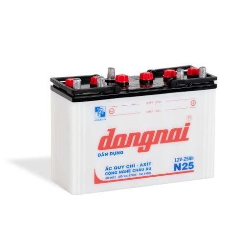  Ắc quy Dân dụng Pinaco N25 - 12V - 25Ah 