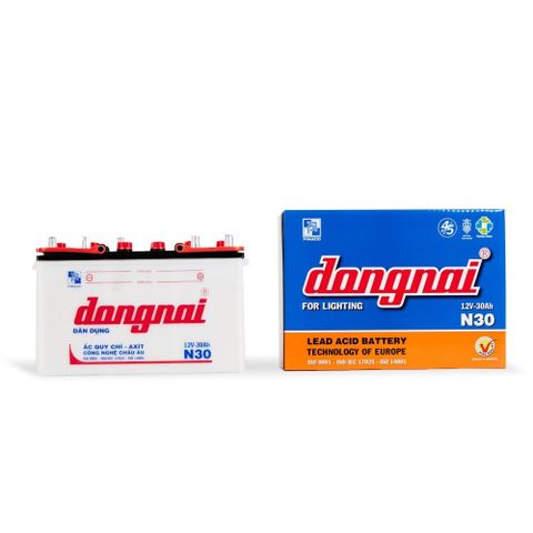  Ắc quy Dân dụng Pinaco N30 - 12V - 30Ah 