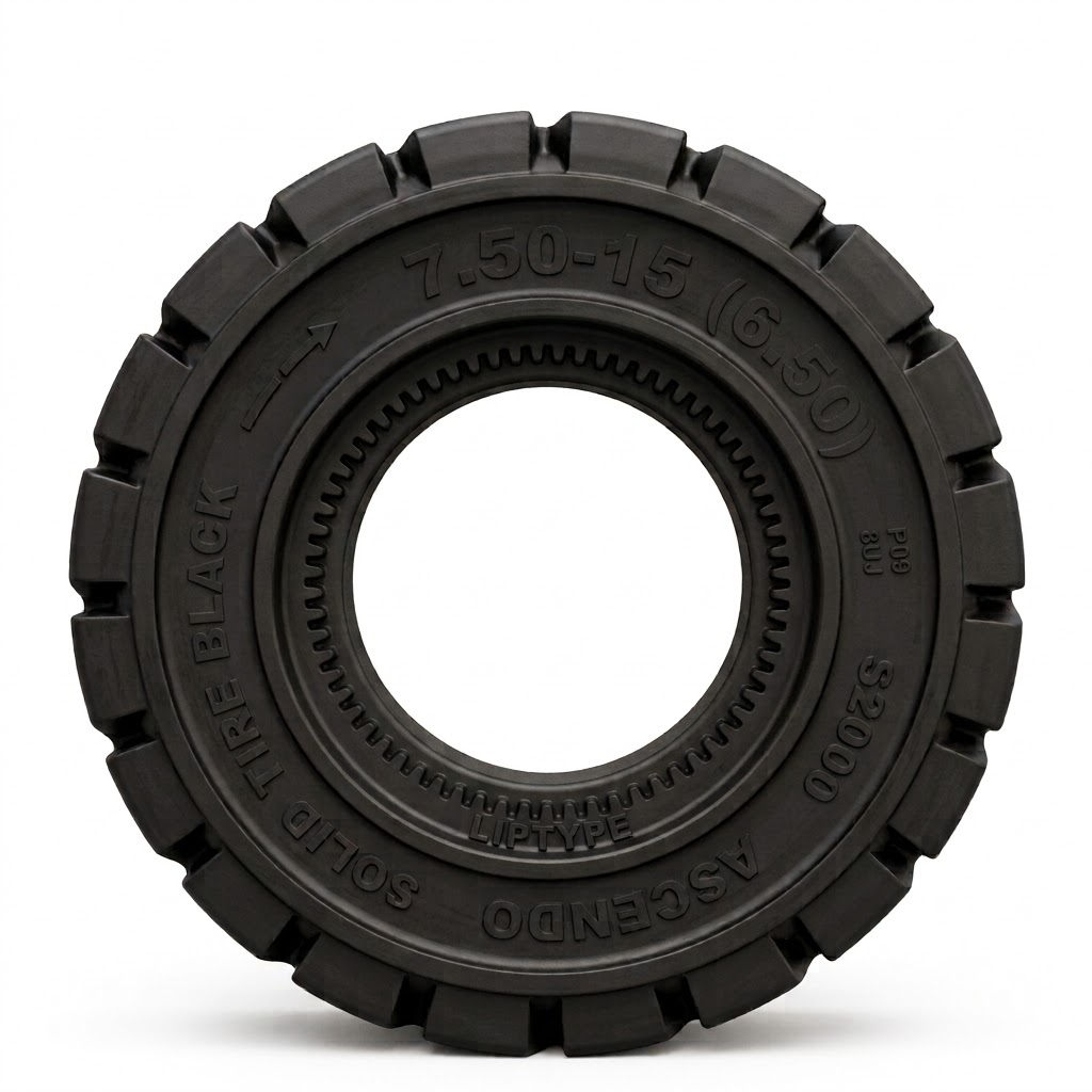Lốp Ascendo 7.50-15 S2000 Solid Black