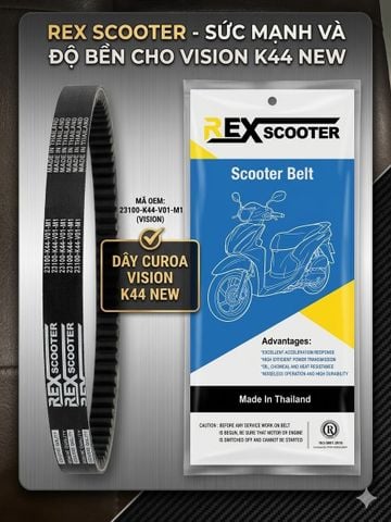  Dây Curoa Xe Vision K44 - Mã Phụ Tùng 23100-K44-V01-M1 