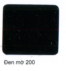  Sơn thép mạ kẽm AC-Zn Đen mờ 200 
