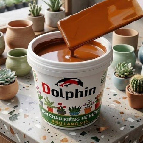  Sơn chậu kiểng Dolphin cánh gián 910 
