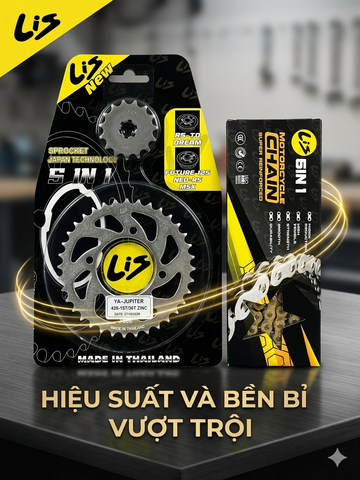  Nhông Sên Dĩa Nhập Khẩu THAILAND LIS JUPITER - 104L 