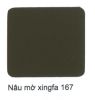 Sơn thép mạ kẽm AC-Zn Nâu mờ Xingfa 167