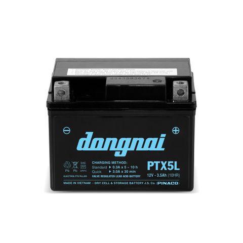  Ắc quy Pinaco PTX5L – 12V - 3,5Ah 