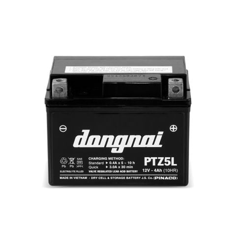  Ắc quy Pinaco PTZ5L – 12V - 4Ah 
