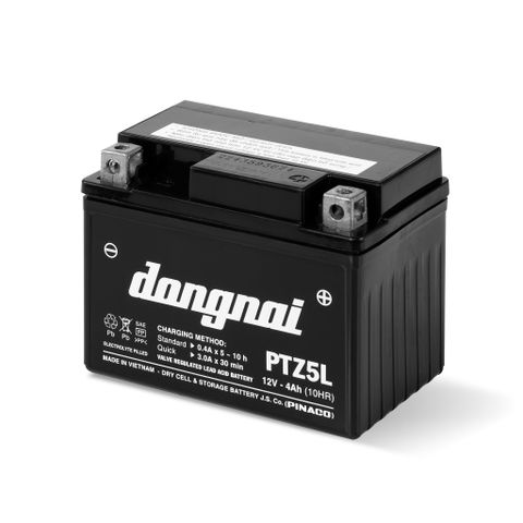  Ắc quy Pinaco PTZ5L – 12V - 4Ah 
