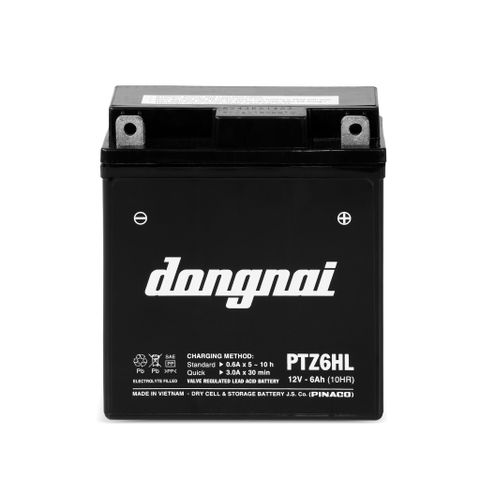  Ắc quy Pinaco PTZ6HL – 12V - 6Ah 