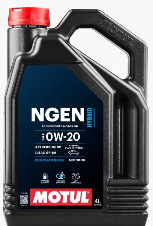 Dầu nhớt Motul Ngen Hybrid 0W-20