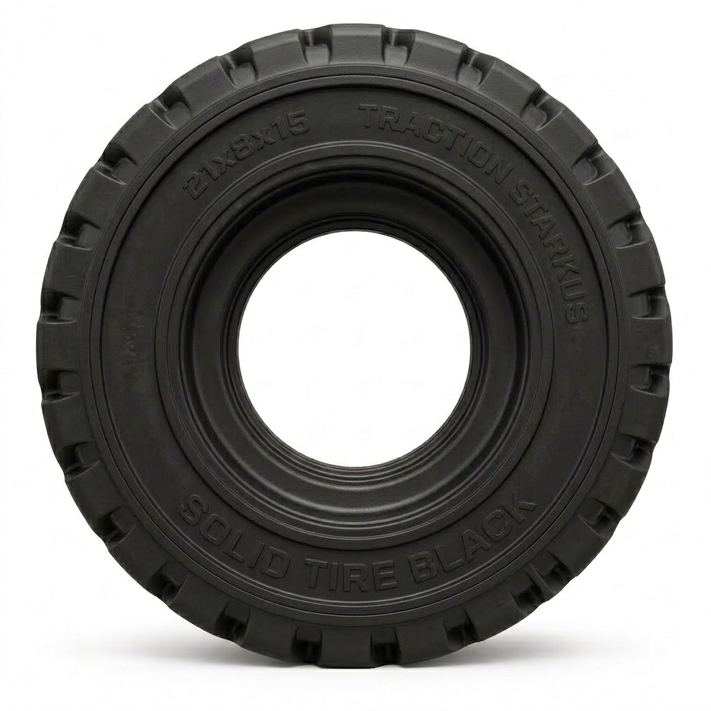 Lốp Ascendo 21x8x15  Starkus Solid Tire Black