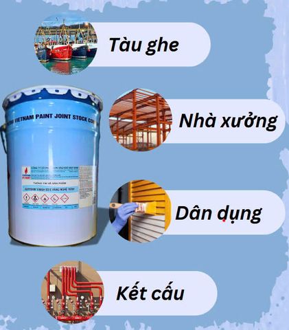  Sơn Alkyshin Finish Sd E Vàng 542 