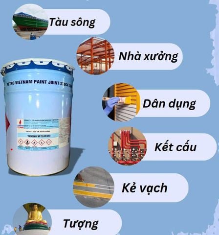  Sơn Themoshin MP Blue 714 