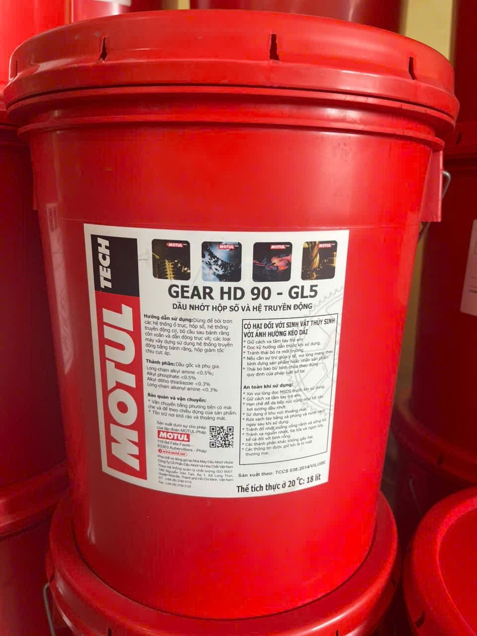Dầu nhớt Motul Tech Gear HD 90 - GL5
