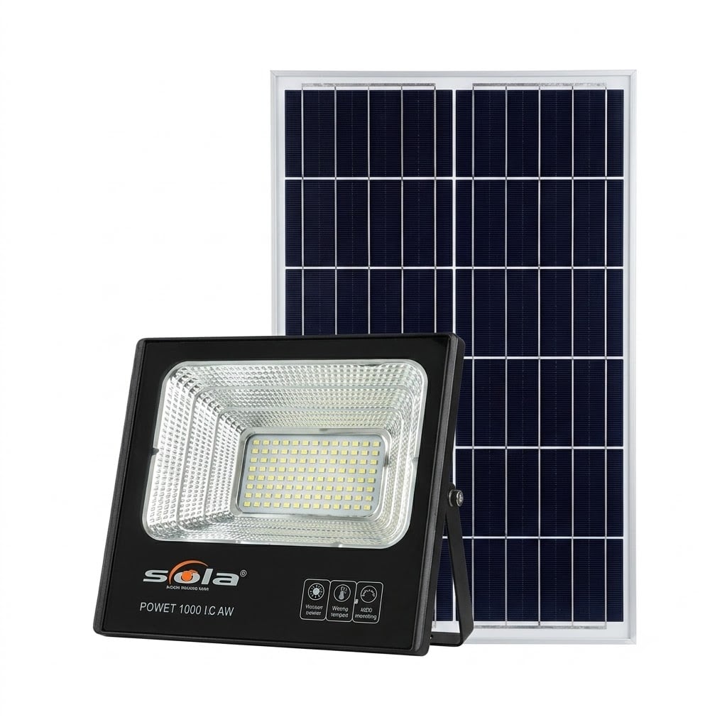 Bộ Đèn Pha Năng Lượng Mặt Trời ZS616-300