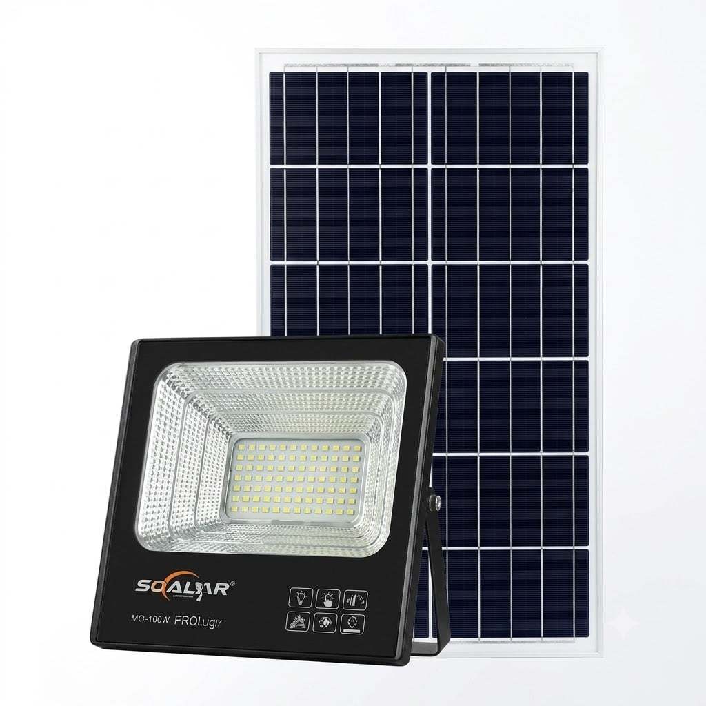  Bộ Đèn Pha Năng Lượng Mặt Trời ZS616-500 