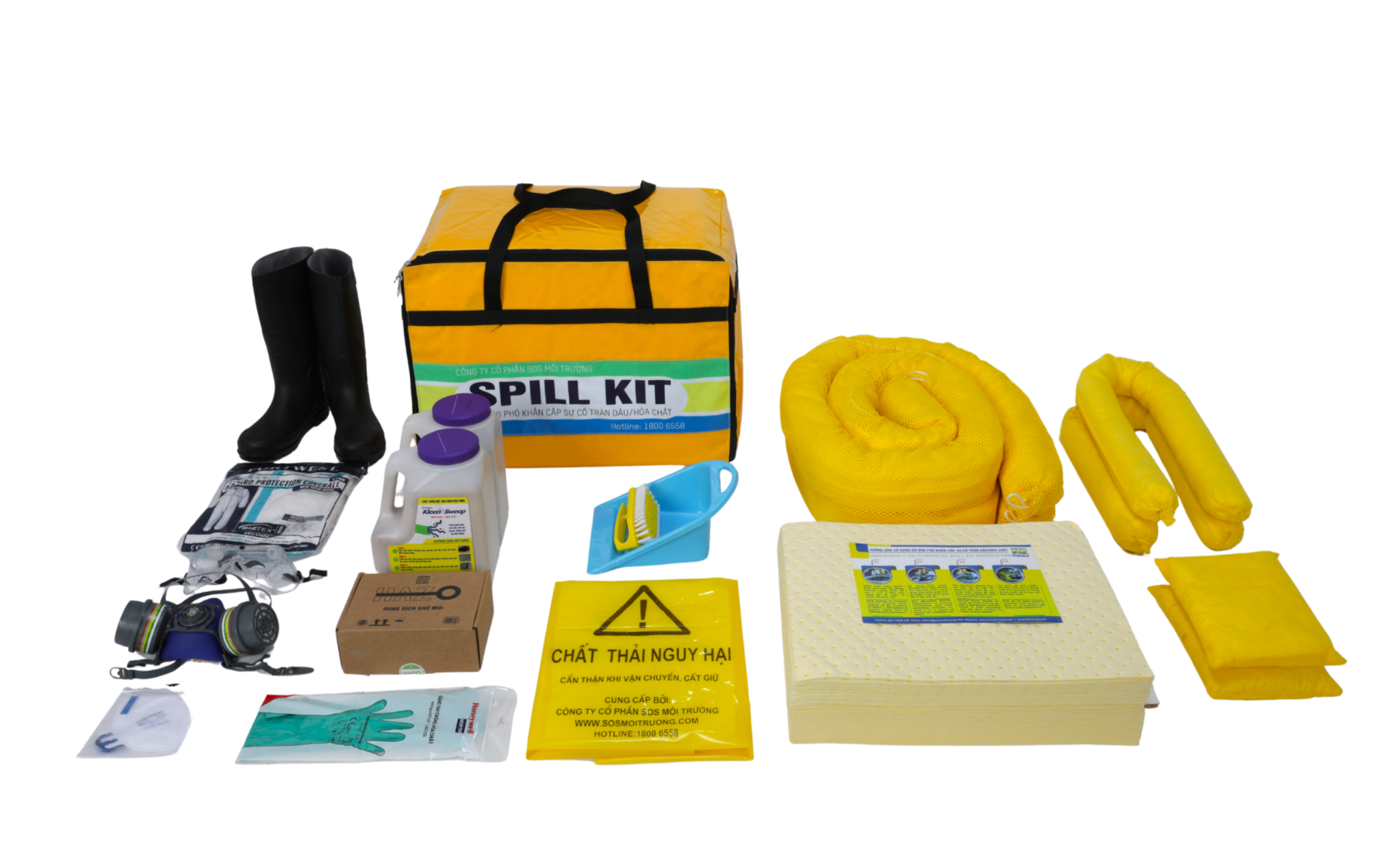  BỘ ỨNG PHÓ KHẨN CẤP SỰ CỐ HÓA CHẤT W72-C 