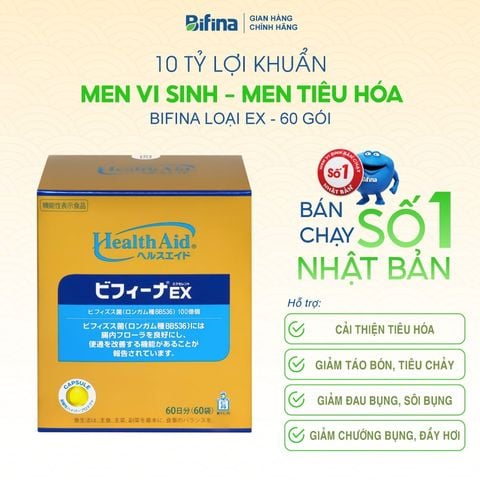 Men Bifina EX60 (60 gói/ hộp)