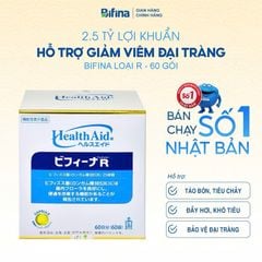 Men vi sinh BIFINA R60 dạng cốm 1,2gr/1gói, 60 gói/1 hộp
