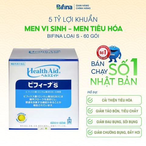 Men Bifina S60 (60 gói/ hộp)