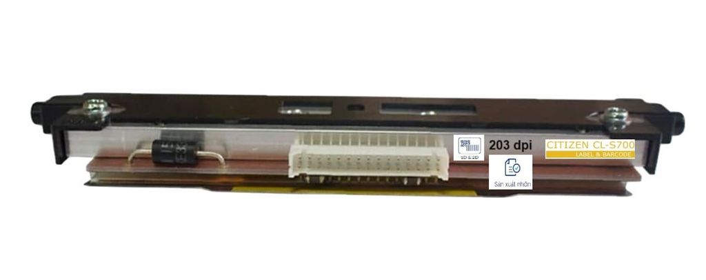 Đầu in mã vạch Citizen CL-S700 203dpi
