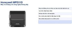 Máy in di động Honeywell MPD31D
