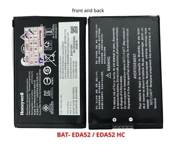 Pin Honeywell EDA52