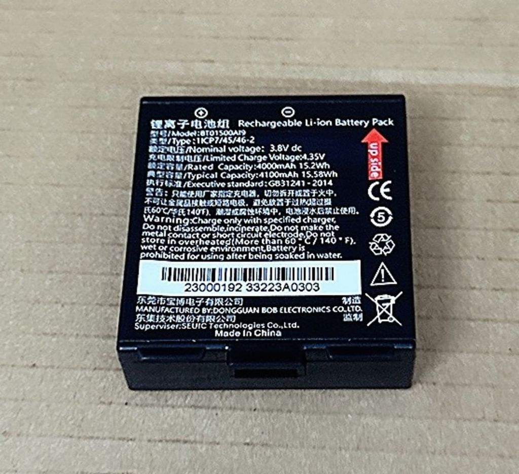 Pin máy in mã vạch Honeywell PB50