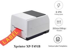 Máy in nhãn Xprinter XP-T451B