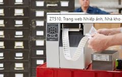 Máy in mã vạch Zebra ZT510 300dpi