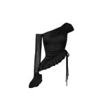  ZD - TWIRLY PUFF TOP BLACK 