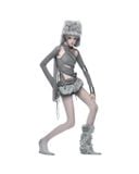  ZD – ZIPOCALYPSE GREY TOP 