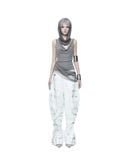  ZD - ASHEN HOOD TANK TOP 