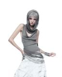  ZD - ASHEN HOOD TANK TOP 