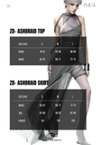  ZD - ASHBRAID SKIRT 