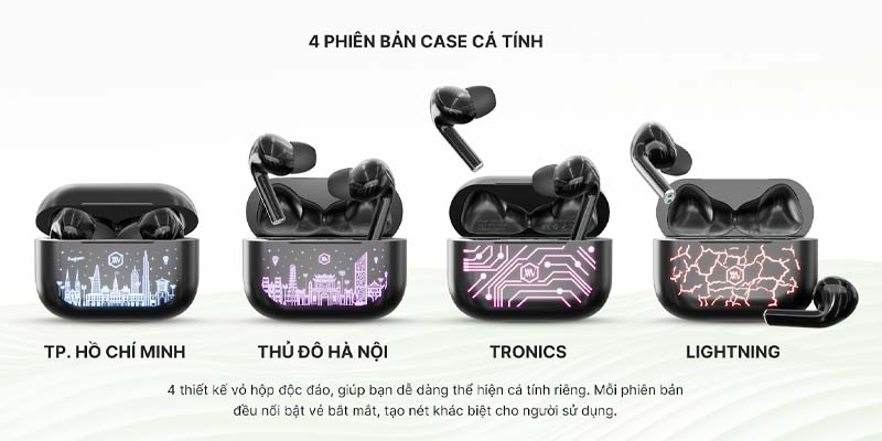 Tai Nghe True Wireless Alpha Works Flex 100 Cao Cấp - Hình 3