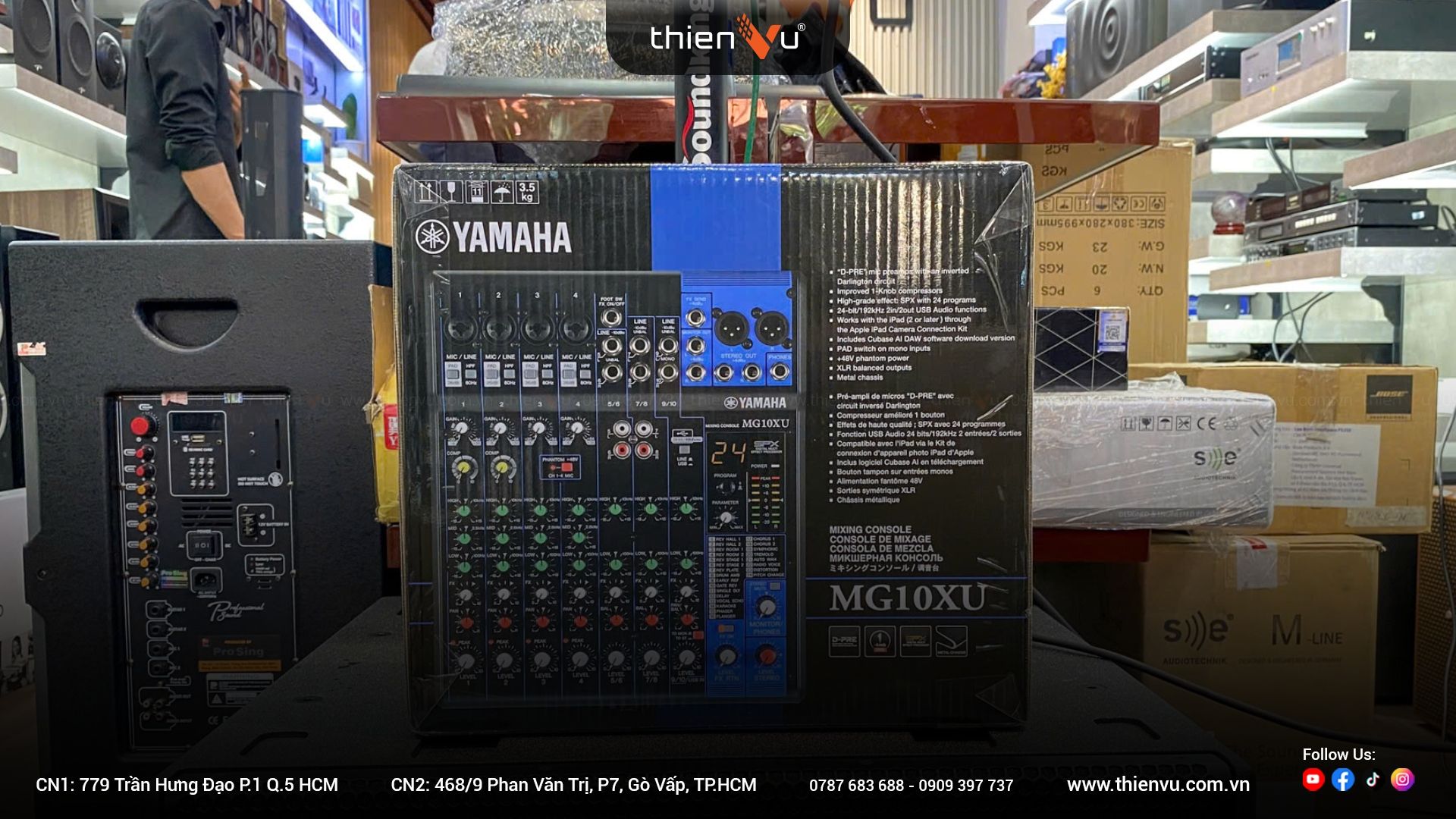 Hệ Thống Âm Thanh Cho Phòng Trà Cafe Acoustic TV06 - Hình 3