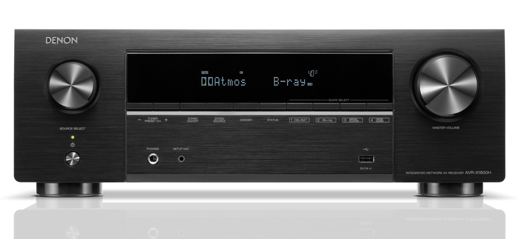 Amply Denon AVR X1800H Chính Hãng - Hình 3