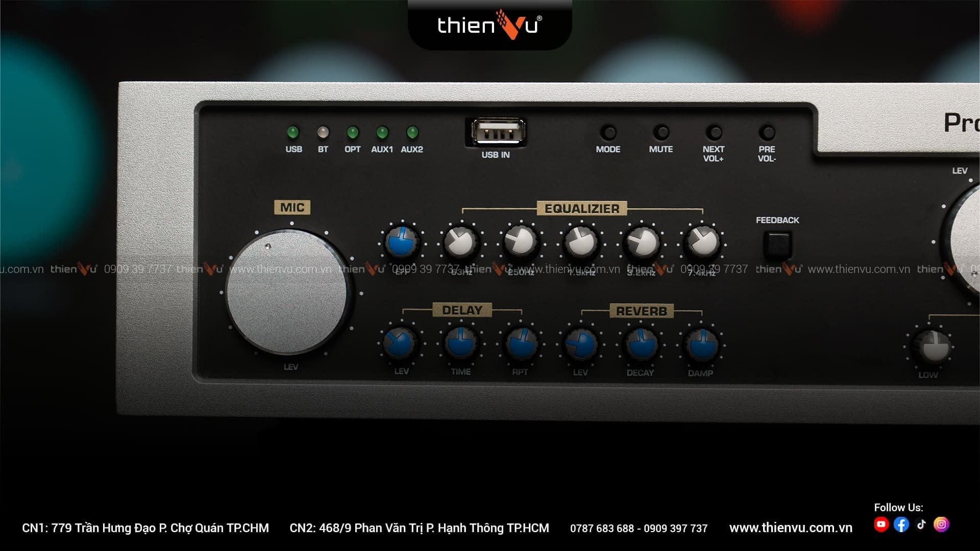 Amply Tích Hợp 3 In 1 Jarguar K580 Platinum - Hình 9