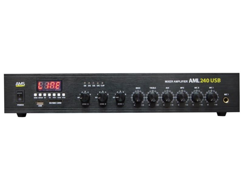 Amply AMS AML 240 USB Chính Hãng - Hình 2