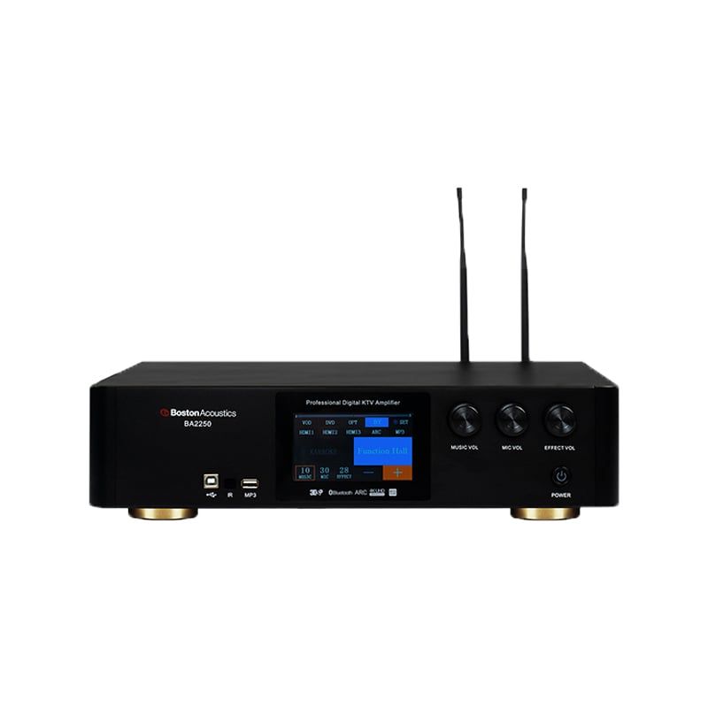 Amply Karaoke tích hợp Vang Số Boston Acoustics BA2250 chính hãng - Hình 2