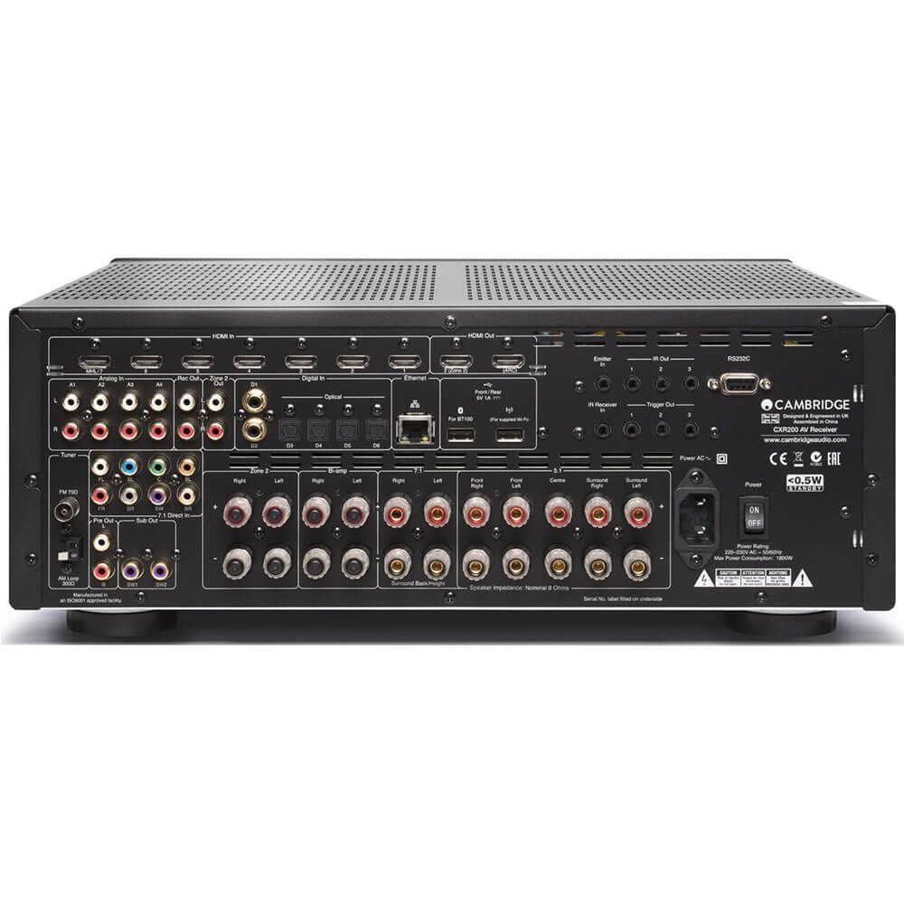 Amply xem phim Cambridge Audio CX R200 chính hãng - Hình 2