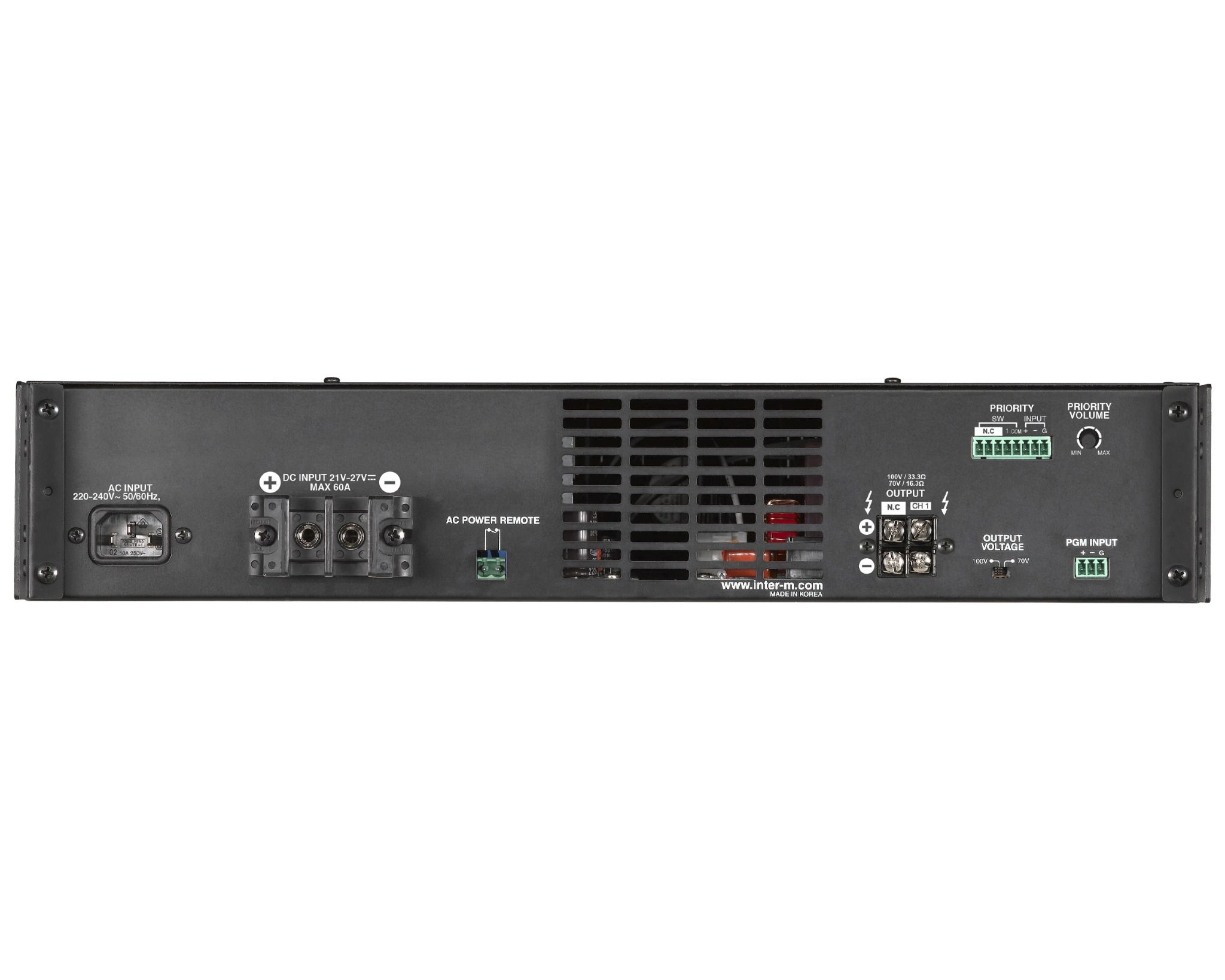 Amply Inter-M DPA-1200S Công Suất 1200W x 1 Kênh Chính Hãng - Hình 2