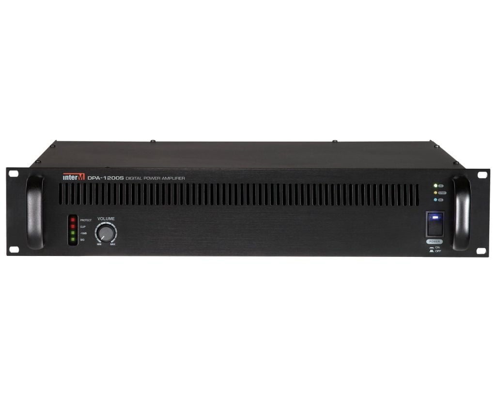 Amply Inter-M DPA-1200S Công Suất 1200W x 1 Kênh Chính Hãng - Hình 1