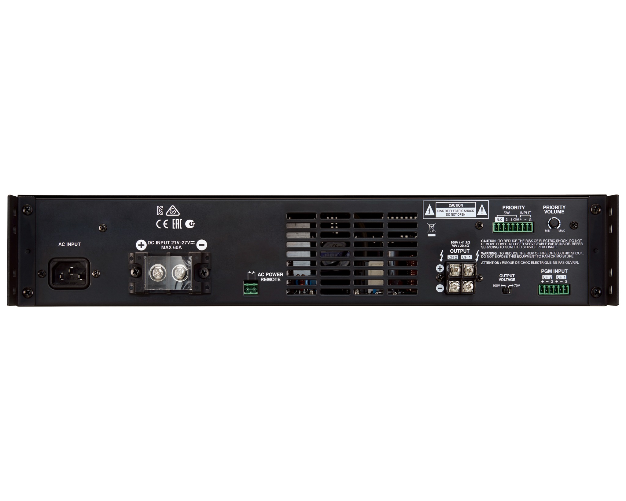 Amply Inter-M DPS-480D Công Suất 480Wx2CH Chính Hãng - Hình 2