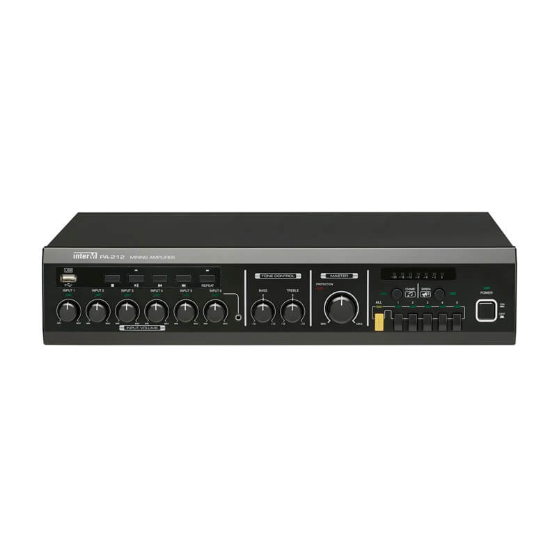 Amply nghe nhạc Inter-M PA-212 chính hãng - Hình 1